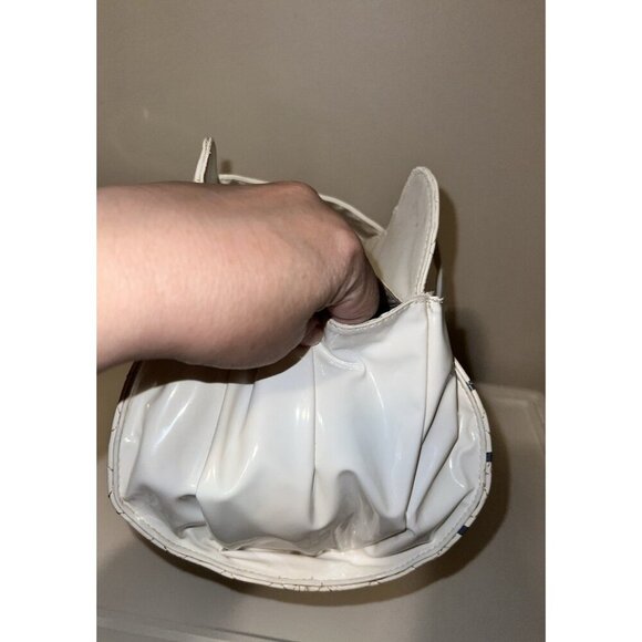 NWT Sanrio HELLO KITTY Y2K White Synthetic Quilted Top Handle Charm Boho Bag - Picture 5 of 16